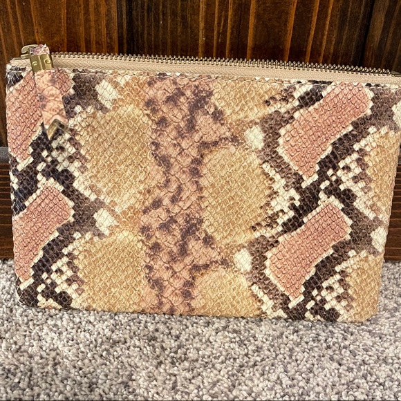 Madewell Python Pouch Wallet - Picture 2 of 3